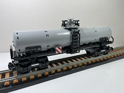 LEGO MOC Oil Tanker Train Carriage Large 12V 9V Town City Trains • $149.95