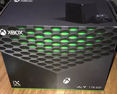 Microsoft Xbox Series X 1 TB SSD Video Game Console Box Empty Replacement Boxes  • $28.50