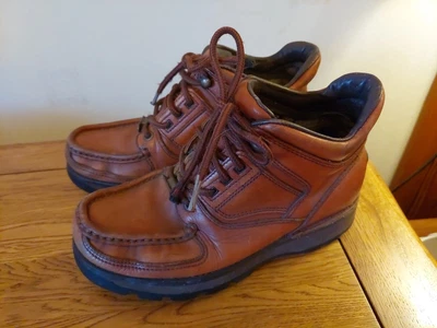 £22.50 • Buy Vintage Rockport XCS Boots Made In Portugal UK Size 4 Brown Waterproof