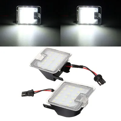 $12.99 • Buy 1Pair Error Free LED Side Mirror Puddle Light For Ford Mondeo MK4 IV 2007-2014