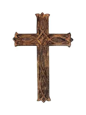  Handmade Wooden Wall Cross Church Home Room Décor  • $13.90