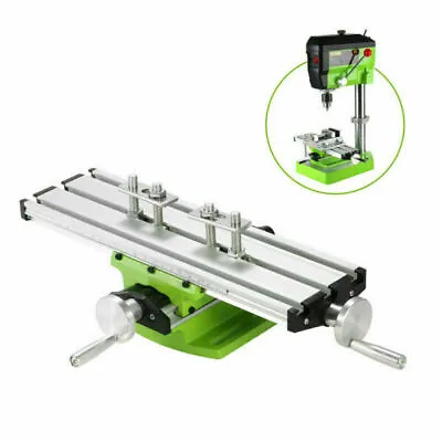 Compound Bench Mini Drilling Slide Worktable Cross Table Milling Vise Machine • $140.97
