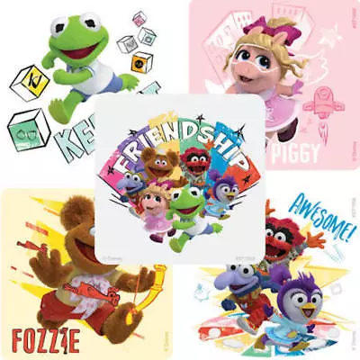 20 Muppet Babies Kermit Miss Piggy Fozzie  Stickers Party Favors Teacher Supply • $3.15