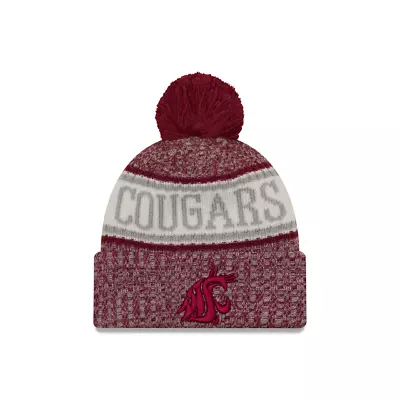 Washington State Cougars New Era NCAA Sideline Sport Knit Hat • $493.75