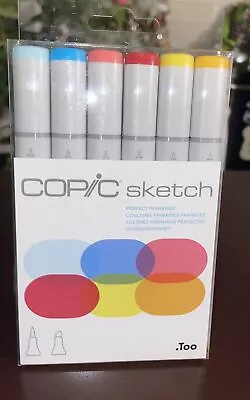 Copic Sketch Markers 6 Piece Perfect Primaries Set Art Illustration Manga • $22.53