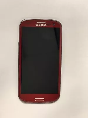 Samsung Galaxy S3 SGH-i747 LCD Assembly With Frame - RED 'blue And White • $30