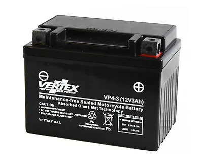 Vertex Battery For Yamaha YQ 100 Aerox 2002- 2003 • £25.33