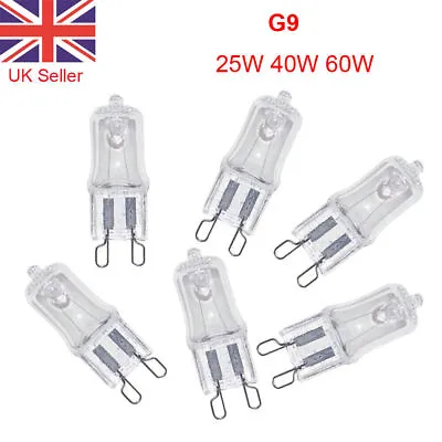 25W/ 40W/ 50W/ 60W G9 Halogen Bulb Warm Whtie Filament Lamp Replace LED Bulb • £5.99