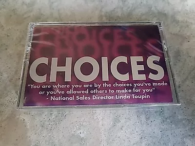 Sealed Linda Toupin (Mary Kay National Sales Director): Choices *Cassette Tape* • $5.99