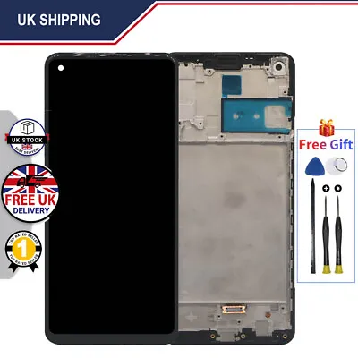 For Samsung Galaxy A21S SM-A217F LCD Replacement Touch Screen Digitizer + Frame • £13.60