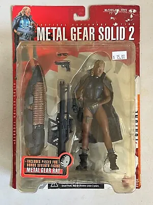 Fortune - McFarlane Metal Gear Solid 2 Sons Of Liberty 6in Action Figure 2001 B4 • $19.95