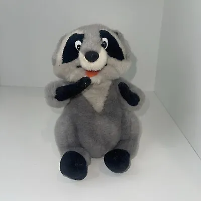 Vintage Walt Disney Pocahontas Meeko Plush Stuffed Animal Raccoon • $9.99