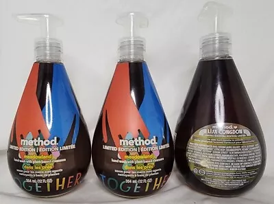 (3) Method Gel Hand Soap Limited Edition Lisa Congdon Together Meadowland 12 Oz • $29.99