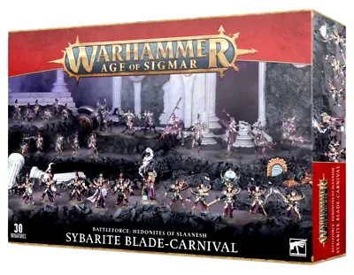Warhammer Sigmar Battleforce Hedonites Of Slaanesh Sybarite Blade-carnival Force • $239