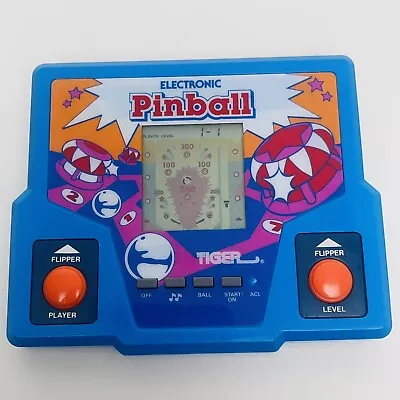 Vintage Tiger Electronic Pinball Handheld Video Game 1987 Working/Good Sound • $17.95