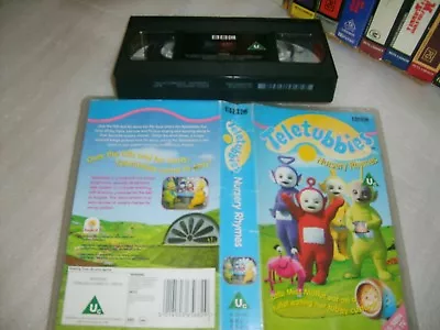 Teletubbies: Nursery Rhymes - 1998 RARE BBC (Ragdoll) Release In VHS Pal Format • $10.95