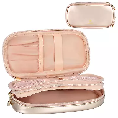 Makeup Bag For WomenPouch BagMakeup Brush Bags Travel Kit Organizer Cosmetic B • $12.49