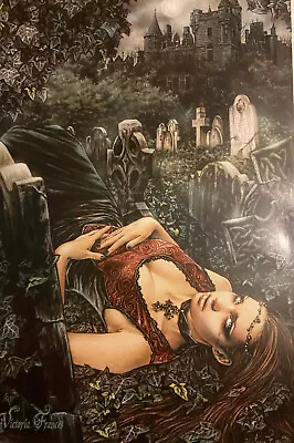 Victoria Frances - Famous Echo Of Death Gothic Poster • $15.99