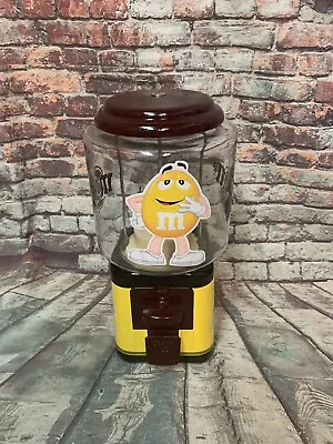 Vintage 10cent Acorn Glass Globe Themed M&m Candy Coin Op Vending Machine • $189