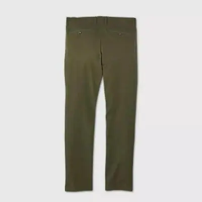 Men S Skinny Fit Chino Pants - Goodfellow & Co Green 36x32 • $15