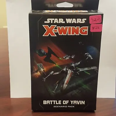 $20 • Buy Star Wars X Wing- Battle Of Yavin Scenario Pack Sealed 2.0 #2A