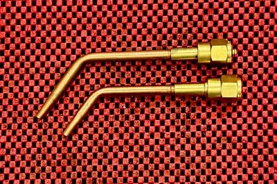 Victor Brazing Welding Torch Tip Nozzle Set Of 2 Journeyman USA Made N5 • $49.99