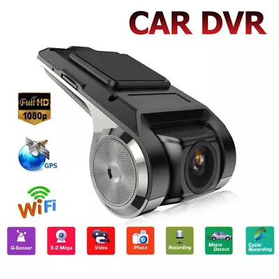 HD 1080P Mini Car DVR Video Recorder Dash Camera Smart GPS ADAS Driving Recorder • $30.68