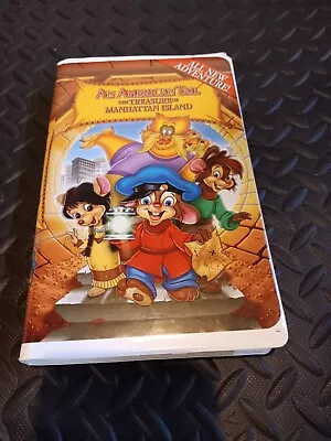 American Tail An - The Treasure Of Manhattan Island (VHS 2000 Clamshell) • $4.50