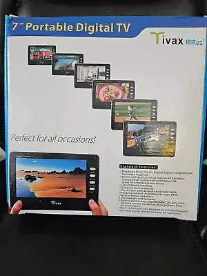 Tivax HiRez 7  Portable Digital TV • $19.99