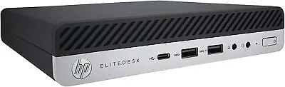 HP ELITEDESK TINY PC 800 G3 MINI I7-6700 2.8GHZ 16GB 512GB SSD WIN 10 Pro WIFI • $149.99