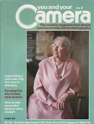 You And Your Camera Magazine No. 5 - Selling For Charity - Very Good Condition • £3.99