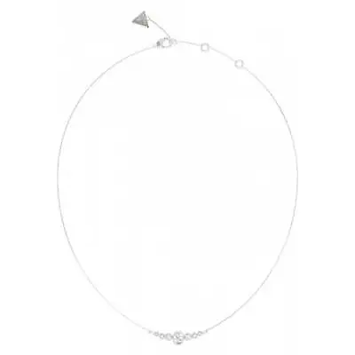 Ladies Perfect Illusion Silver Crystal Necklace UBN03370RH • £55