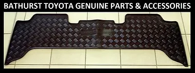 Toyota Landcruiser 100 Series Rear Rubber Floor Mat GXL SAHARA GENUINE NEW • $65.49