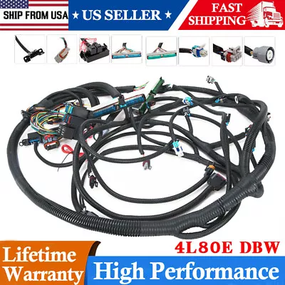 03-07 LS Vortec Standalone Wiring Harness Drive By Wire 4L80E 4.8 5.3 6.0 DBW US • $123.99