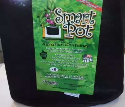 Smart Pot 5 Gallon Aeration Container/ Plant Grow Pot/Bag • $7.99