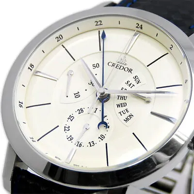 Credor Node GCBT997 4S76-00A0 Automatic Winding Day Date Retrograde Used In JPN • $4914.99