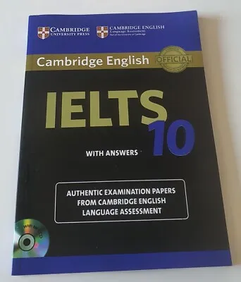 Cambridge IELTS 10 Student's Book With Answers With Audio: Authentic Examination • £12
