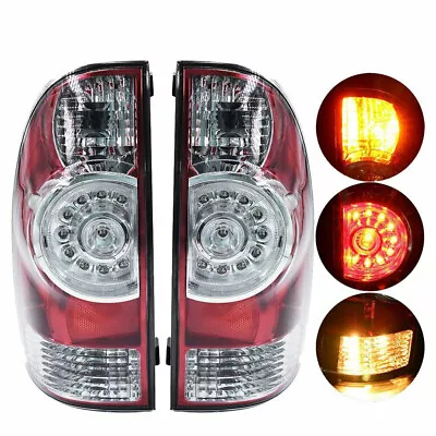 Pair Left+Right Rear LED Tail Lights Brake Lamps For 2005-2015 Toyota Tacoma New • $49.29