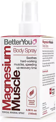 Magnesium Muscle BetterYou Body Spray Soothes Hard-Working Muscles - 100ml • £8.95