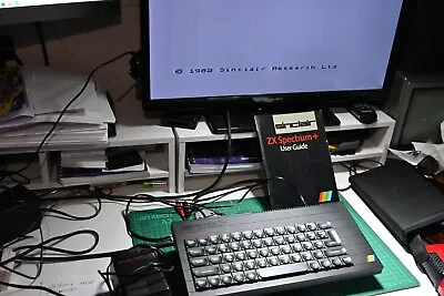 Zx Spectrum Plus Computer (1 Of 3 Listed) With Psu And Booklet • £25