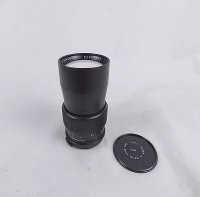 Asanuma Auto-Tele 1:3.5 F=200mm No..270918 Camera Lens Vintage  • $20