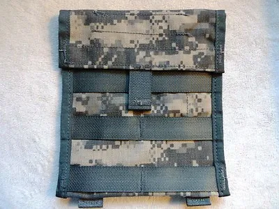 US Military MOLLE II Admin Pouch In ACU (Universal Camo) • $7.45