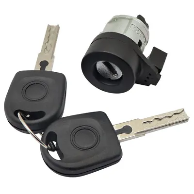 Ignition Lock Cylinder W/ 2 Keys For Volkswagen Beetle Golf Jetta Passat Rabbit • $21.04