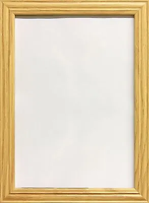 Black Oak Picture Frame Photo Frame Wood Effect Various Sizes Square 8 Colours • £5.99