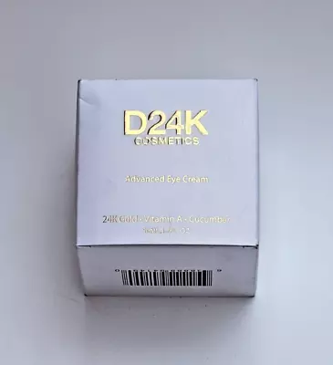 D’OR 24k Advanced Eye Cream D24K Cosmetics Rids Wrinkle Dark Spot Puffiness • $32.99