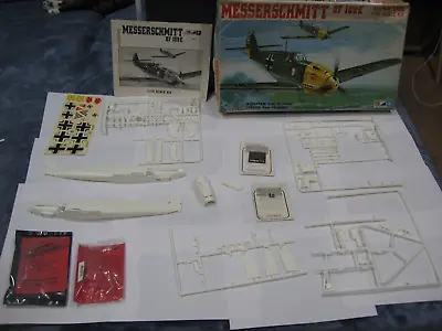 $50 • Buy MPC 1/24 Messerschmitt Bf.109E + Squadron Vacuform Canopy (C27)