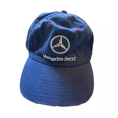 Mercedes Benz Retro Spellout Logo Hat Usa Flag • $14.88