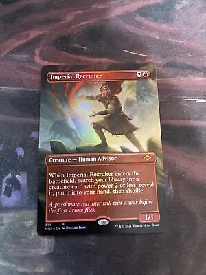 MTG Imperial Recruiter - Foil - Borderless NM-Mint English Modern Horizons 2 • $17.50