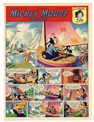 Mickey Mouse Weekly Jul 28 1951 FN+ 6.5 • $28