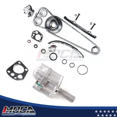 Timing Chain Kit Oil Pump  Fits 98-04 2.4L Nissan Xterra Frontier DOHC KA24DE  • $70.60